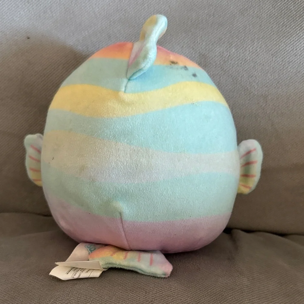 Squishmallow 5” Fabiola Rainbow Plush Toy